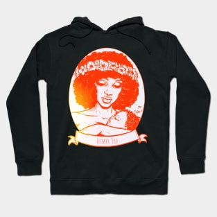 Flower 'Fro - Amber Hoodie